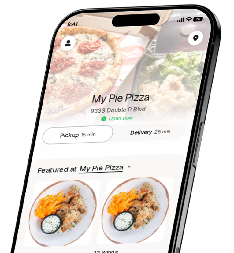 My Pie Pizza app preview