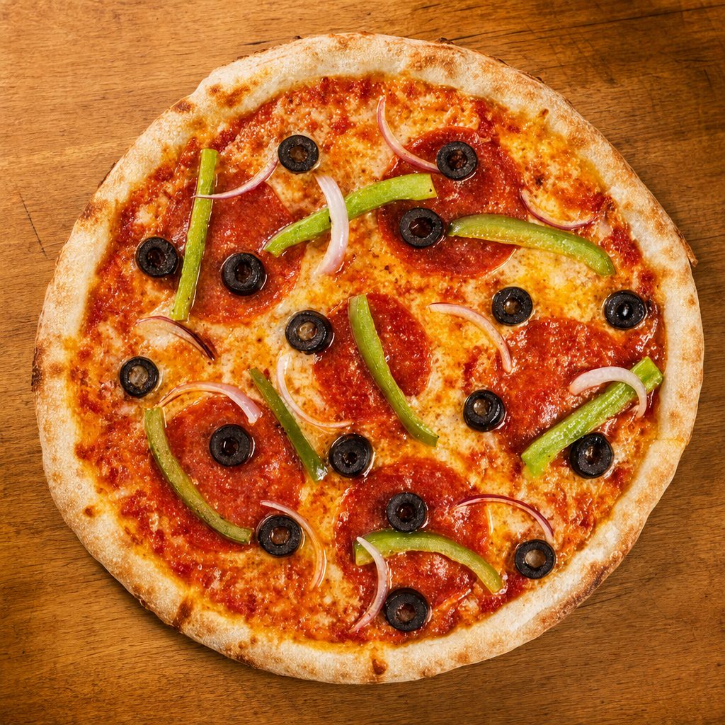 Pizza Your Way - 6 Toppings.