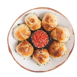 1/2 Garlic Knots (4)